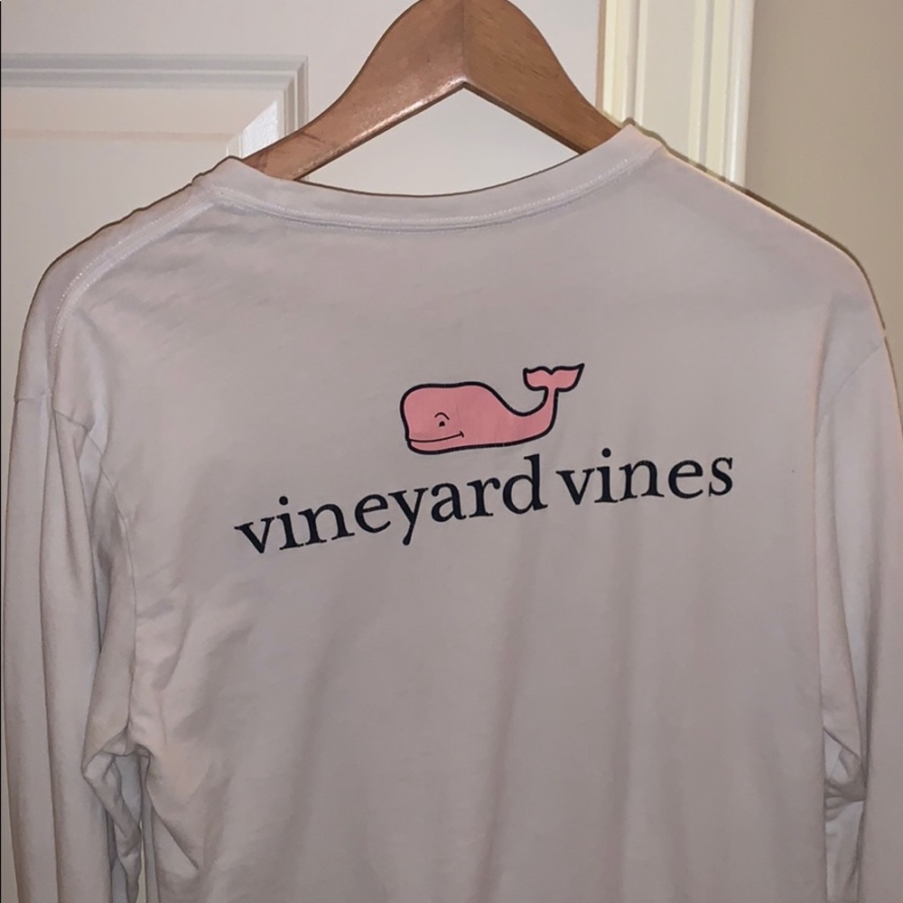 Vineyard vines white long sleeve